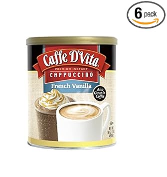 how many calories in a french vanilla cappuccino 16 oz